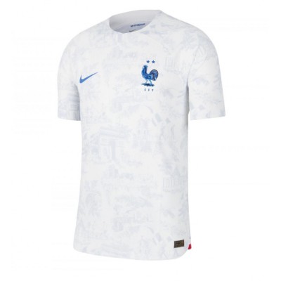 Pánský Fotbalový dres Francie Karim Benzema #19 MS 2022 Venkovní Krátký Rukáv